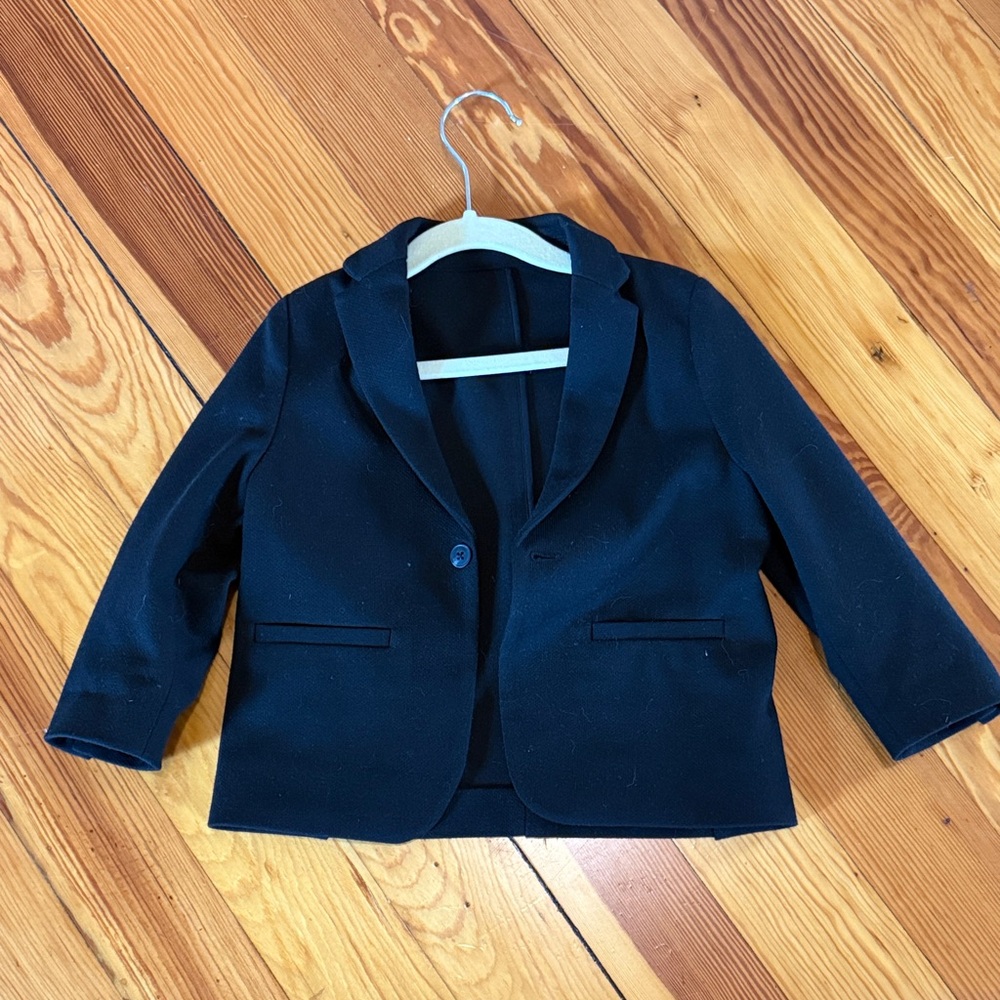 Black suit jacket toddler